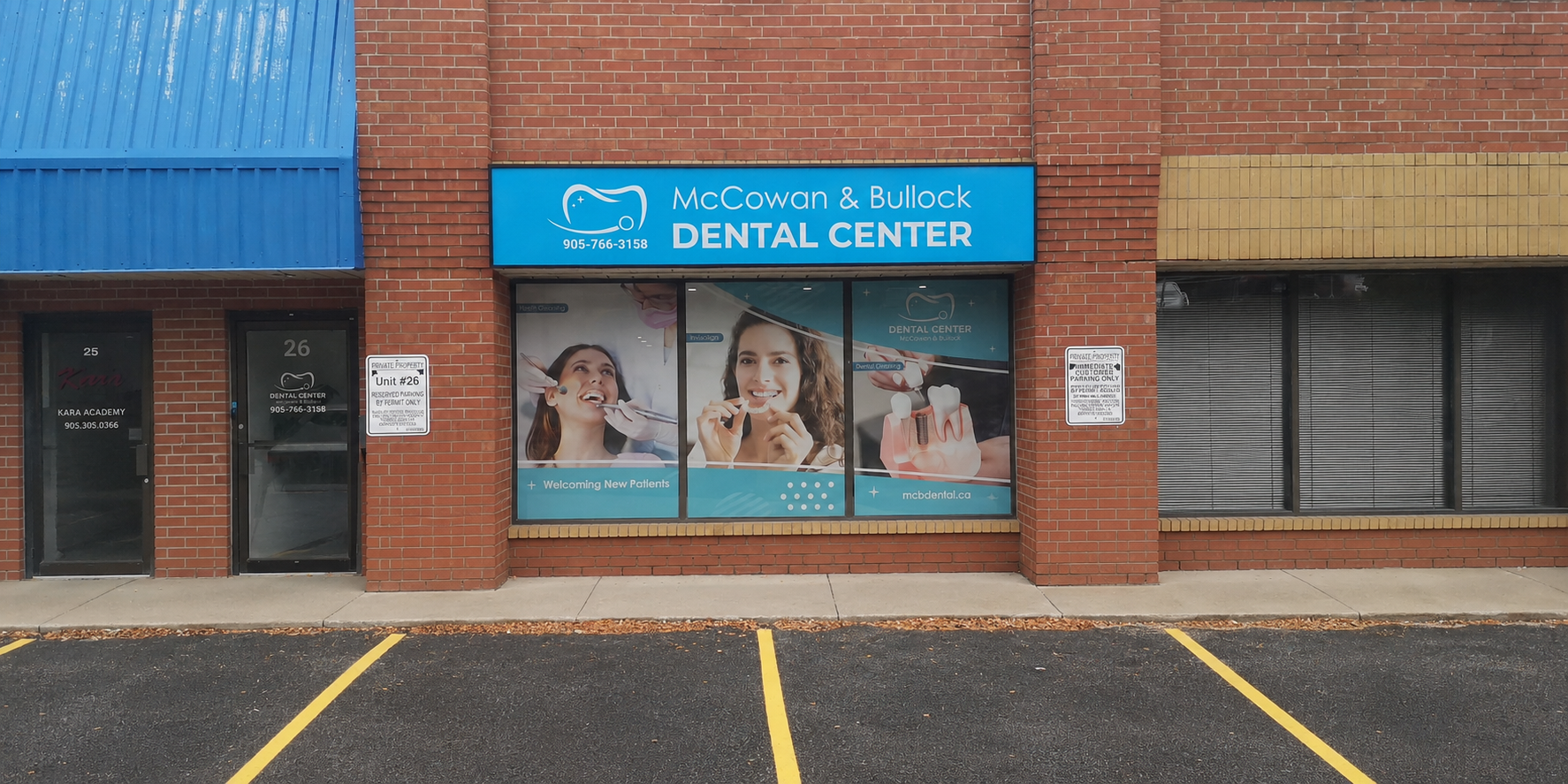 McCowan & Bullock Dental Center exterior