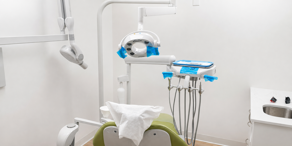 Modern dental treatment room